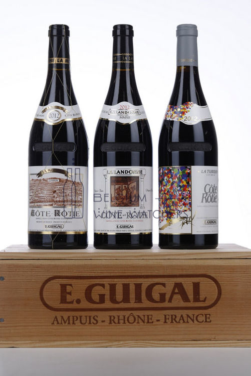 Picture of 2012 COTE ROTIE LA LANDONNE /LA TURQUE / LA MOULINE